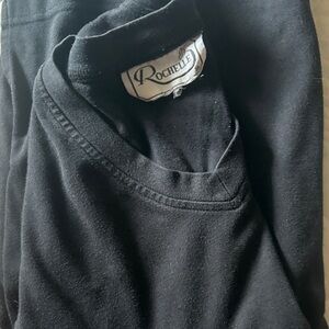 Topshop Men's Classic Black Crewneck Sweater